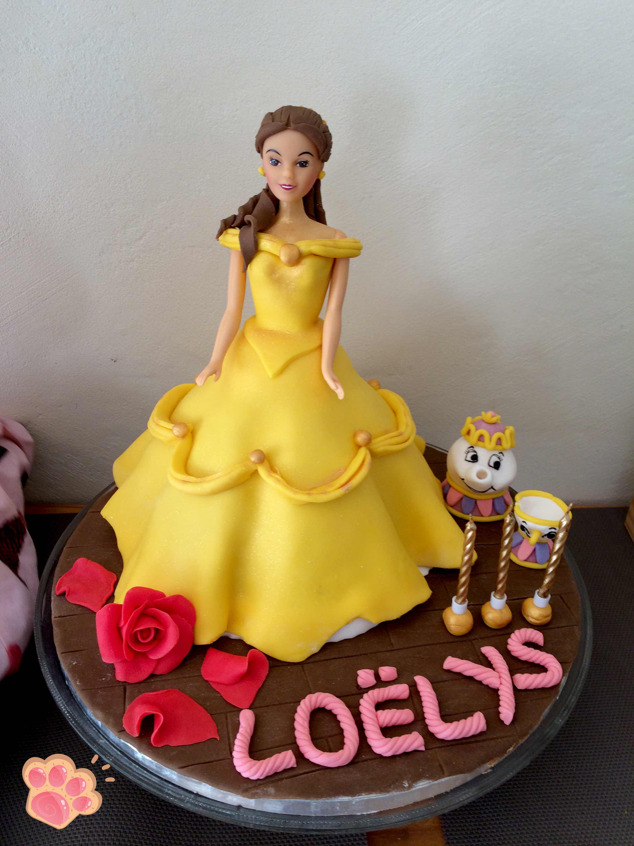 Un anniversaire Princesses Disney - La pâte d'Amanda