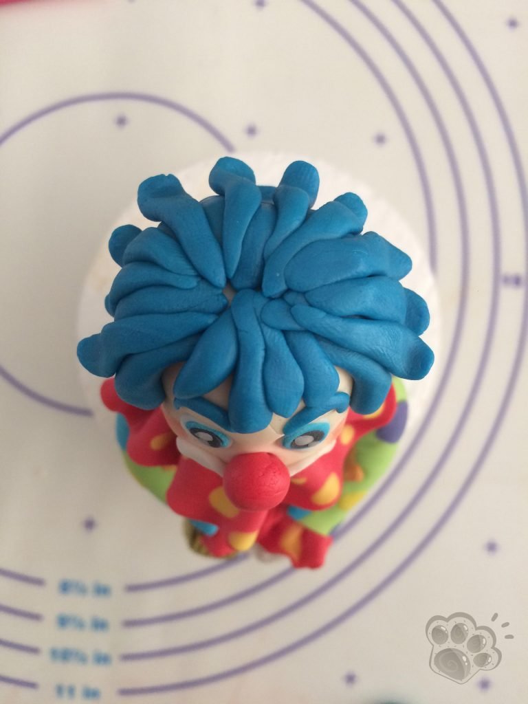 Décoration de gâteau DIY bébé fille cirque Clown Cupcake Toppers drapeaux de gâteau enfants garçons joyeux anniversaire mariage mariée fête décoration de cuisson  15