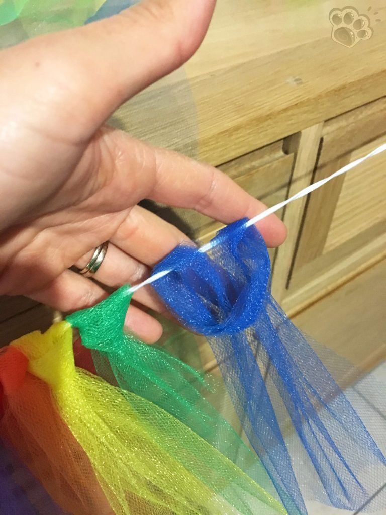ROM Rouleaux de tulle pailleté Aspect brillant Utilisation facile