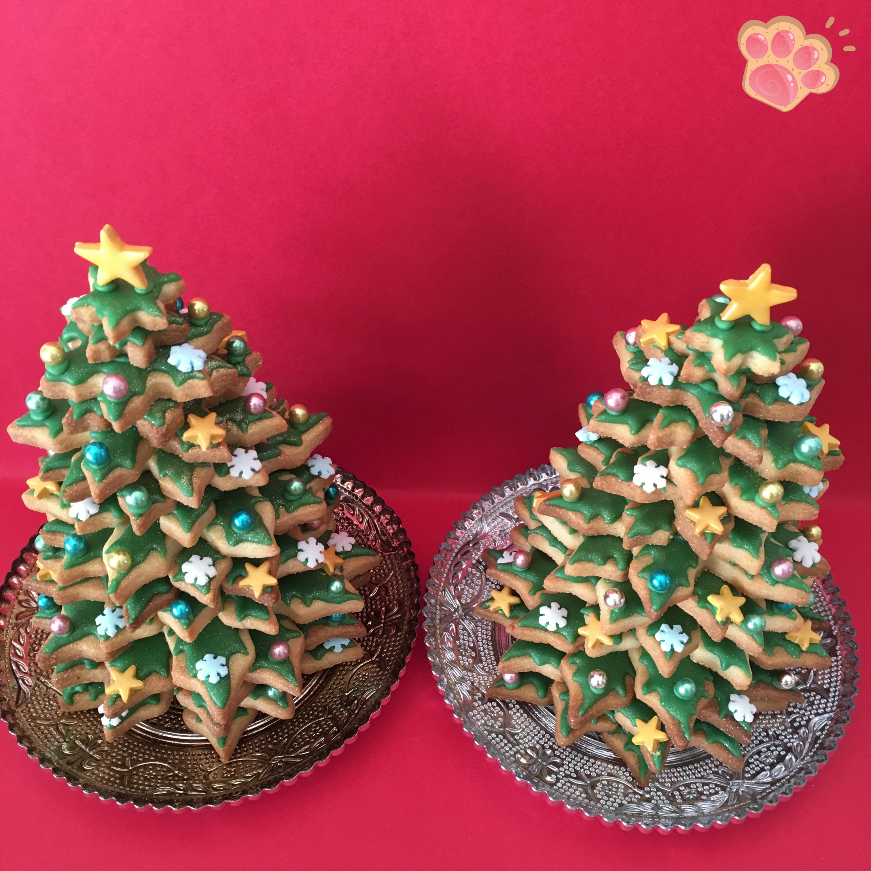 Sapin 3D, recette de biscuits de Noël