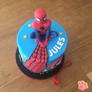 Gateau Spiderman La Pate D Amanda