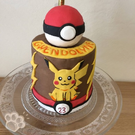 Gâteau Pokemon - La pâte d'Amanda